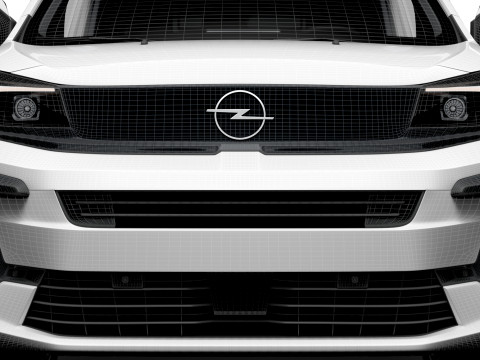 Opel Vivaro Electric Tailgate Van L2 HQ Interior 2024 Modèle 3D