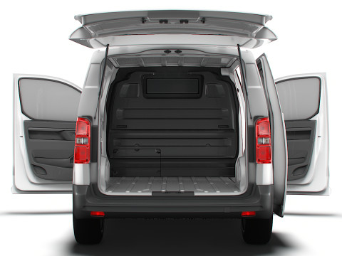 Fiat e Scudo Tailgate Van L2 HQ Interior 2024 3D Model