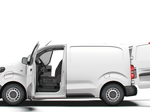 Fiat e Scudo Van L1 HQ Interior 2024 3D Model
