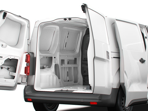 Fiat e Scudo Van L1 HQ Interior 2024 3D Model