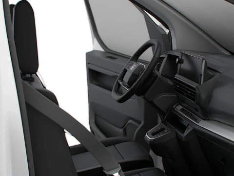 Fiat e Scudo Van L2 HQ Interior 2024 3D Model