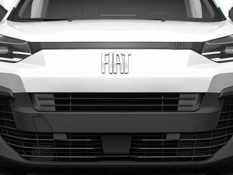 Fiat e Scudo Van L2 HQ Interior 2024 Model 3D