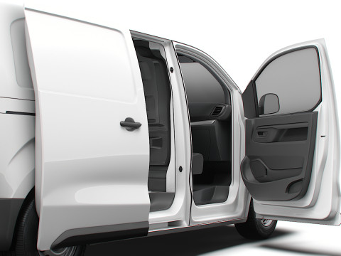 Fiat e Scudo Van L2 HQ Interior 2024 Model 3D