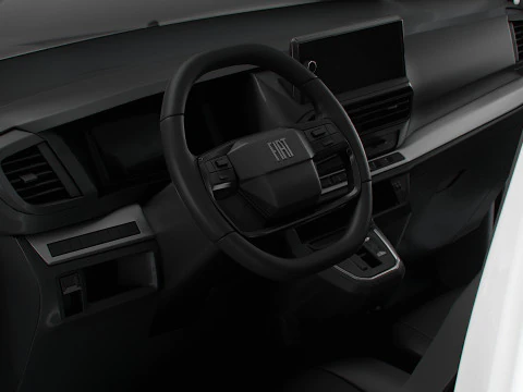 Fiat e Scudo Van L2 HQ Interior 2024 3D Model