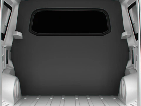 Citroen e Jumpy CombiVan L3 HQ Interior 2024 3D Model