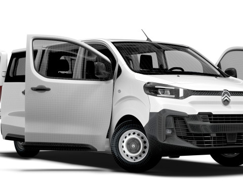 Citroen e Jumpy CombiVan L3 HQ Interior 2024 Model 3D