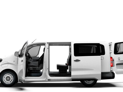 Citroen e Jumpy CombiVan L3 HQ Interior 2024 3D Model