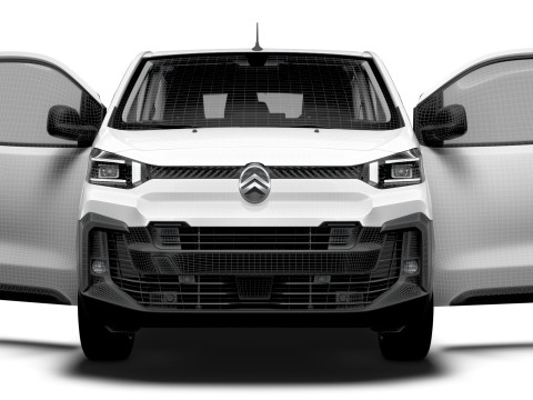 Citroen e Jumpy CombiVan L3 HQ Interior 2024 Model 3D