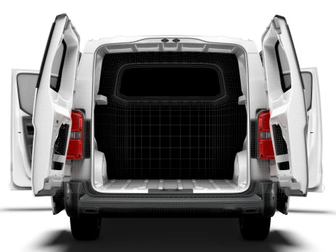 Citroen e Jumpy CombiVan L3 HQ Interior 2024 3D Model