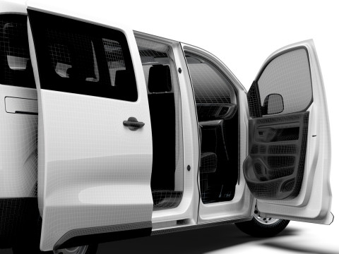 Citroen e Jumpy CombiVan L3 HQ Interior 2024 Model 3D