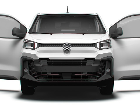 Citroen e Jumpy Tailgate Van L2 HQ Interior 2024 3D Model