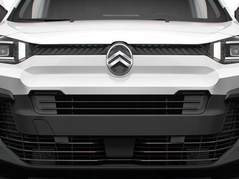 Citroen e Jumpy Tailgate Van L2 HQ Interior 2024 3D Model