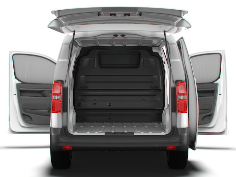 Citroen e Jumpy Tailgate Van L2 HQ Interior 2024 3D Model
