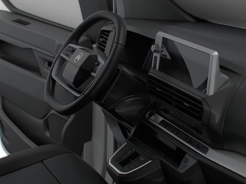 Citroen e Jumpy Van L1 HQ Interior 2024 3D Model