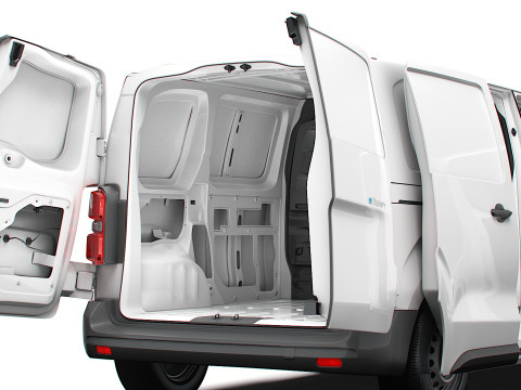 Citroen e Jumpy Van L1 HQ Interior 2024 3D-Modell