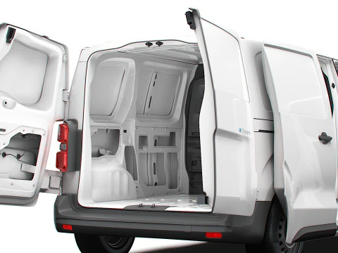 Citroen e Jumpy Van L1 HQ Interior 2024 3D Model