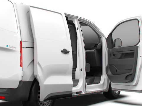 Citroen e Jumpy Van L1 HQ Interior 2024 3D-Modell