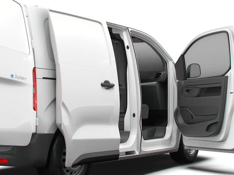 Citroen e Jumpy Van L1 HQ Interior 2024 3D Model