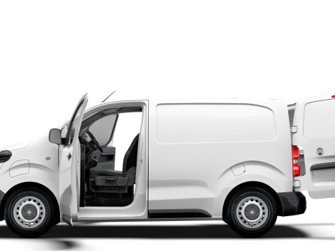 Citroen e Jumpy Van L1 HQ Interior 2024 3D-Modell