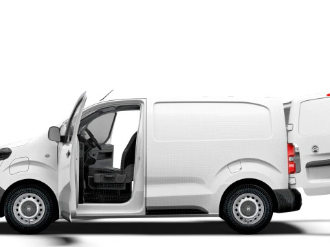 Citroen e Jumpy Van L1 HQ Interior 2024 3D Model
