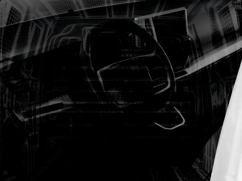 Citroen e Jumpy Van L1 HQ Interior 2024 3D Model