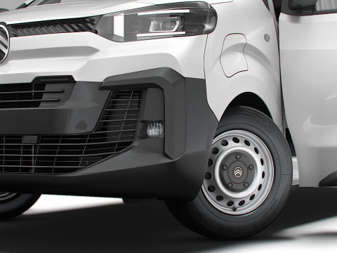 Citroen e Jumpy Van L2 HQ Interior 2024 Modello 3D