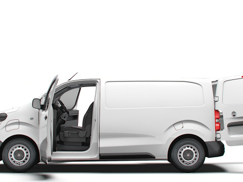 Citroen e Jumpy Van L2 HQ Interior 2024 Modello 3D