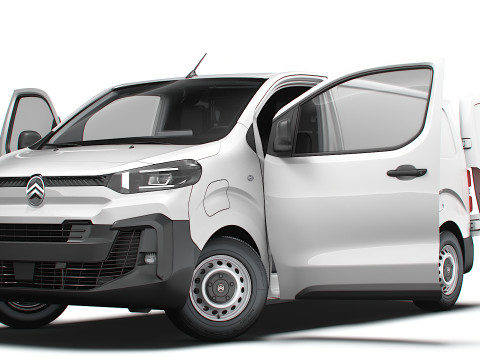 Citroen e Jumpy Van L2 HQ Interior 2024 Modello 3D
