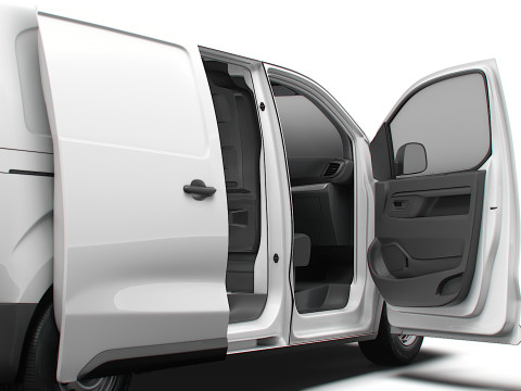 Citroen e Jumpy Van L2 HQ Interior 2024 Modello 3D