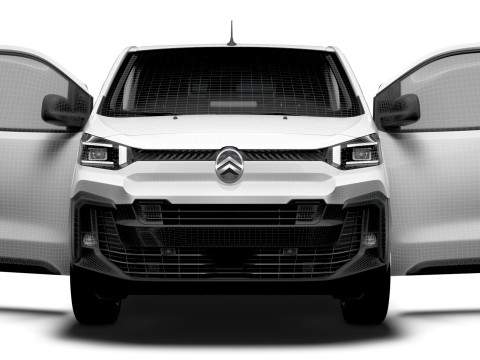 Citroen e Jumpy Van L2 HQ Interior 2024 Modello 3D