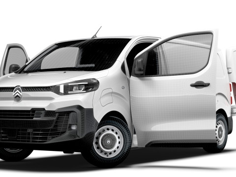 Citroen e Jumpy Van L2 HQ Interior 2024 Modello 3D