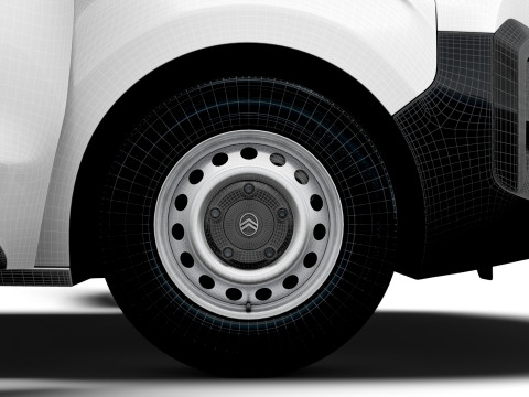 Citroen e Jumpy Van L2 HQ Interior 2024 Modello 3D