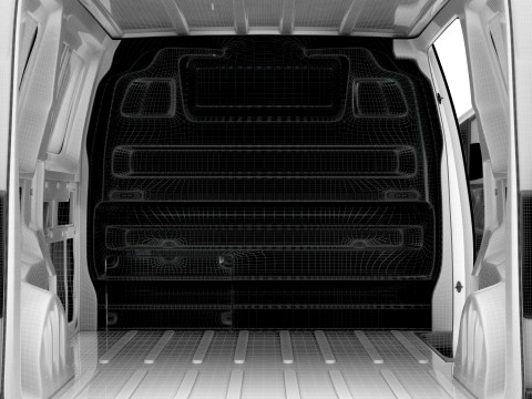 Citroen e Jumpy Van L2 HQ Interior 2024 Modello 3D