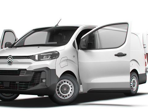 Citroen e Jumpy Van L3 HQ Interior 2024 Model 3D
