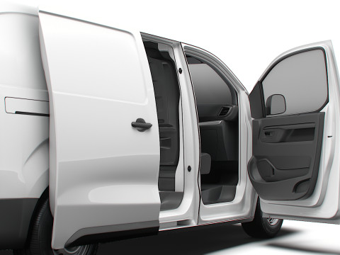 Citroen e Jumpy Van L3 HQ Interior 2024 Model 3D
