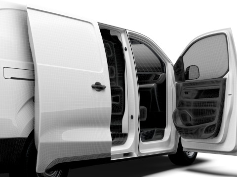 Citroen e Jumpy Van L3 HQ Interior 2024 Model 3D