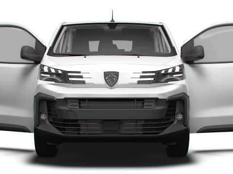 Peugeot e Expert CombiVan L3 HQ Interior 2024 Modelo 3D