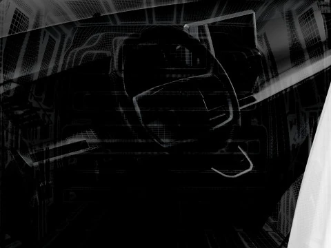 Peugeot e Expert CombiVan L3 HQ Interior 2024 3D Model