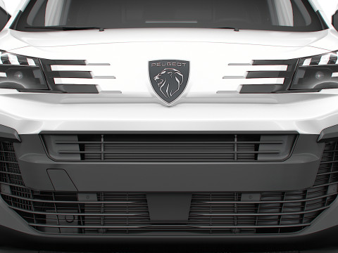 Peugeot e Expert Tailgate Van L2 HQ Interior 2024 Modello 3D
