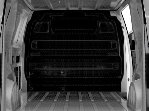 Peugeot e Expert Tailgate Van L2 HQ Interior 2024 Modello 3D