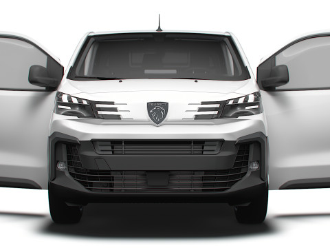 Peugeot e Expert Van L1 HQ Interior 2024 3Dモデル