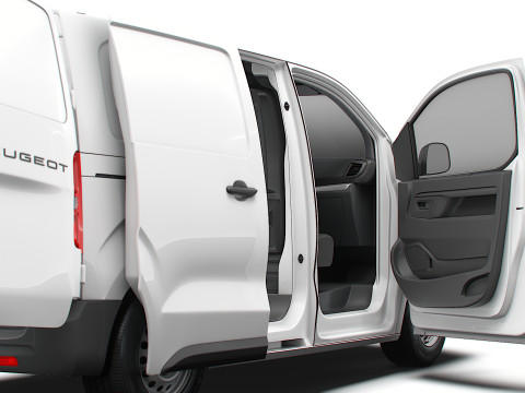 Peugeot e Expert Van L1 HQ Interior 2024 3Dモデル