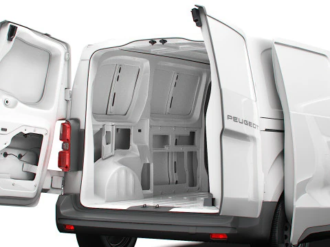 Peugeot e Expert Van L2 HQ Interior 2024 3D Model