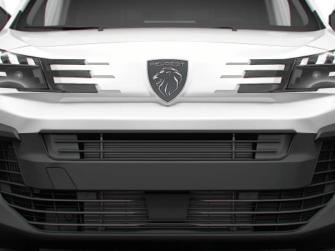 Peugeot e Expert Van L2 HQ Interior 2024 3D Model