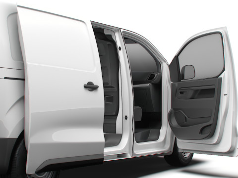 Peugeot e Expert Van L2 HQ Interior 2024 Modello 3D