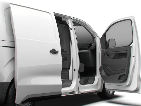 Peugeot e Expert Van L2 HQ Interior 2024 3D Model