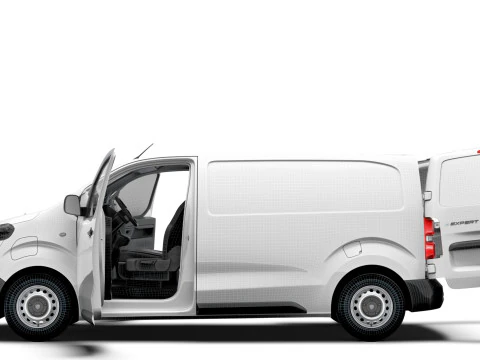 Peugeot e Expert Van L2 HQ Interior 2024 3D Model