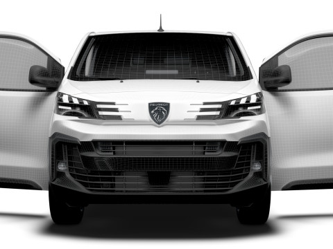 Peugeot e Expert Van L2 HQ Interior 2024 Modello 3D