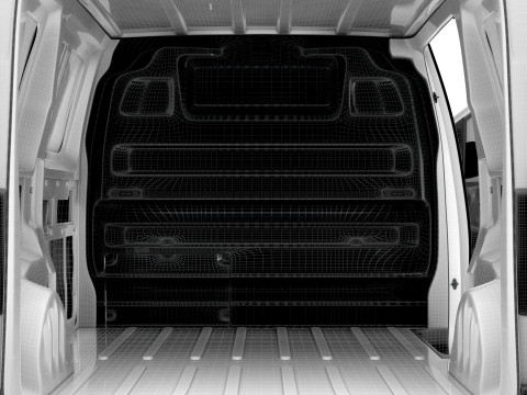 Peugeot e Expert Van L2 HQ Interior 2024 Modello 3D