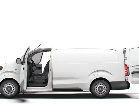 Peugeot e Expert Van L3 HQ Interior 2024 3D Model